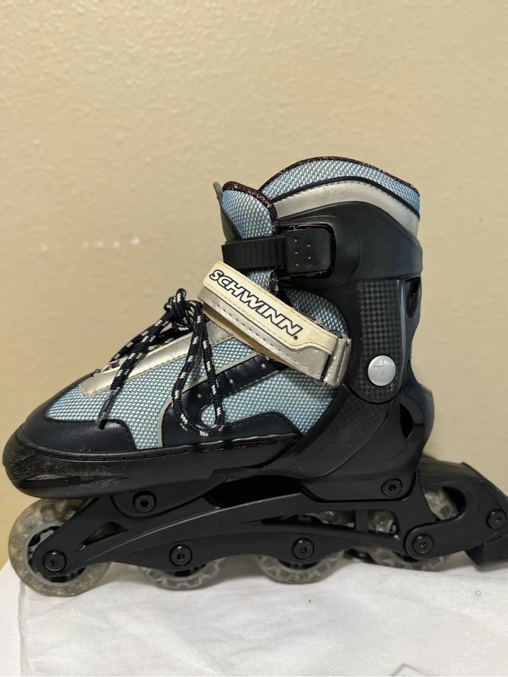 Schwinn Light Blue and Black Kids Inline Skates